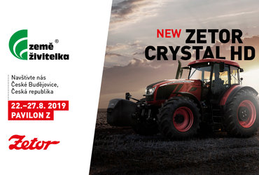 ZETOR se i letos zúčastní agrosalónu Země živitelka 2019