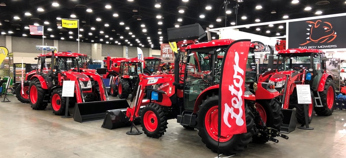 American visitors enjoyed the new design of ZETOR tractors