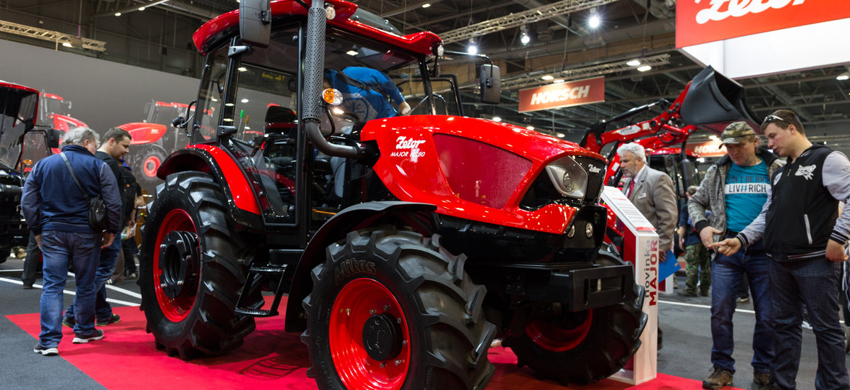ZETOR presented new products at the TECHAGRO fair with the new MAJOR being the main star