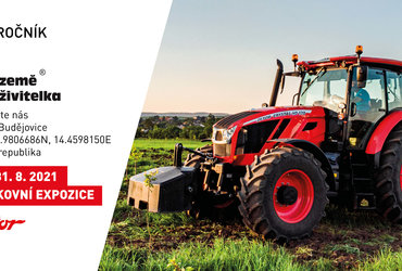 ZETOR celebrates its 75th anniversary at Země živitelka exhibition. Come and celebrate with us!