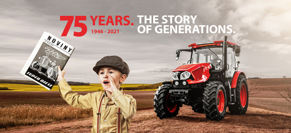 75 years. The story of generations