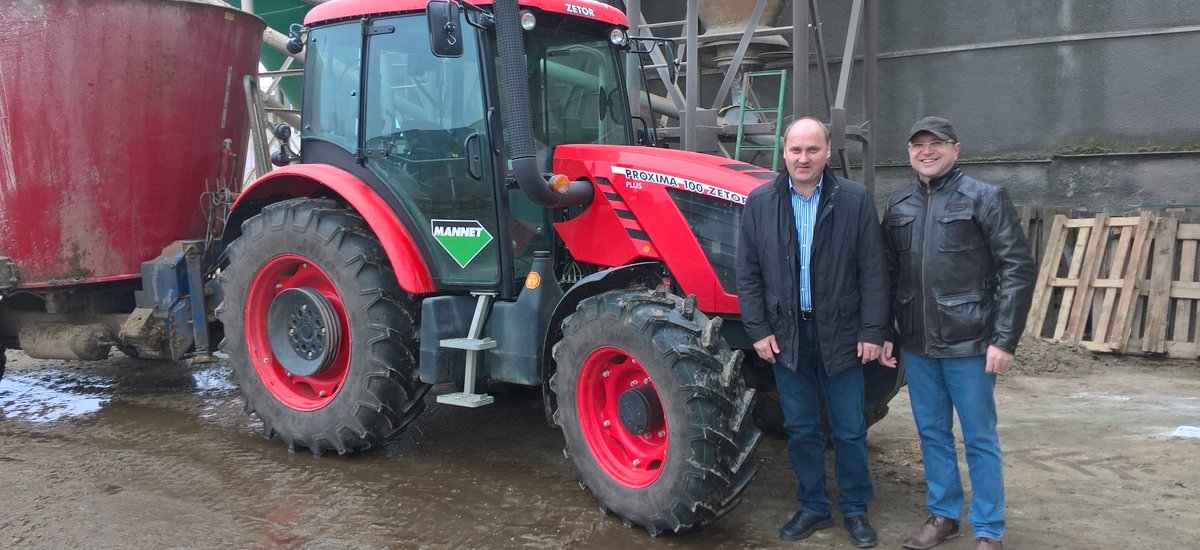 ZETOR is helping a slovak cooperative with its hard work
