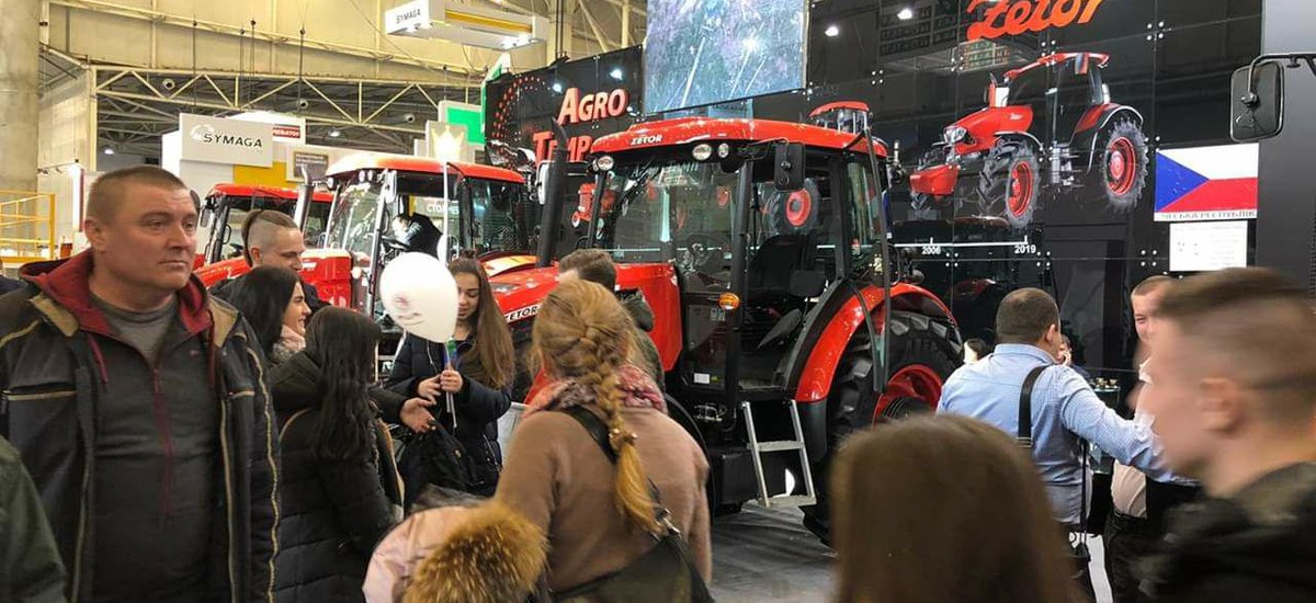 ZETOR tractors have attracted attention at Grain Technologies