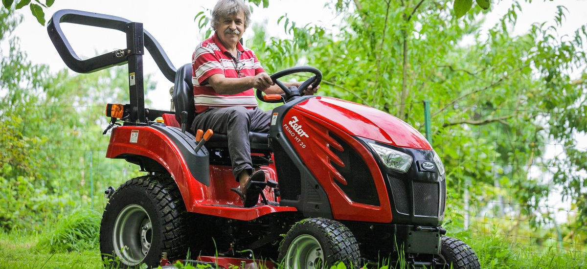 ZETOR PRIMO. Manoeuvrability and easy control