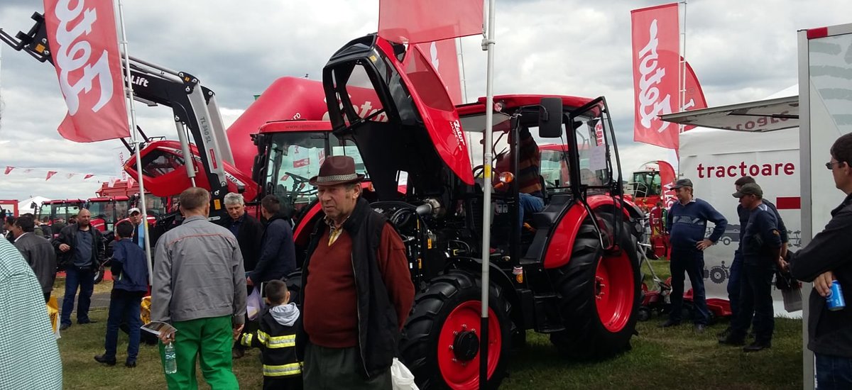 The Romanian stay of ZETOR tractors gets started at the Agraria trade fair