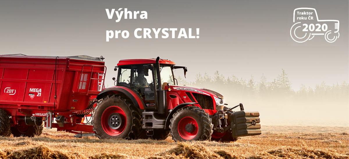 The best tractor in the Czech Republic in 2020? Home ZETOR CRYSTAL!