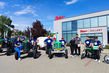 A collection of historic ZETOR tractors from Poland has arrived in Brno
