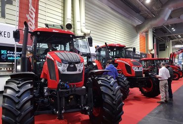 ZETOR tractors displayed on British exhibition LAMMA