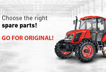 Choose the right spare parts! Go for ORIGINAL!