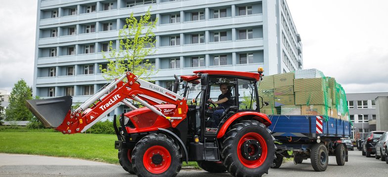 ZETOR MAJOR part of Jihlava Hospital team