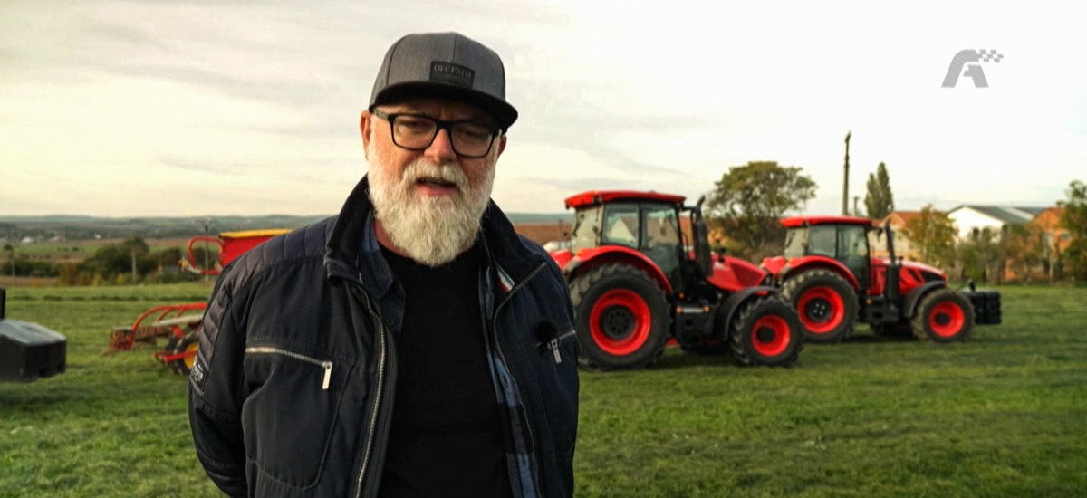 Back after a year, Dad on the trip became Father Farmer