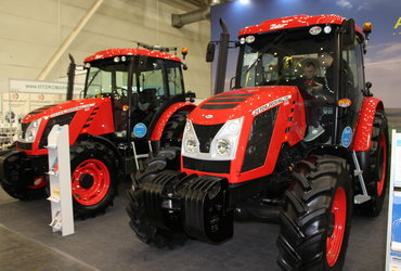 ZETOR tractors at the first exhibitions of this year