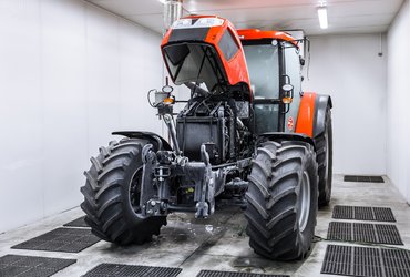 How do ZETOR tractors withstand freezing temperetures? They are thoroughly tested.