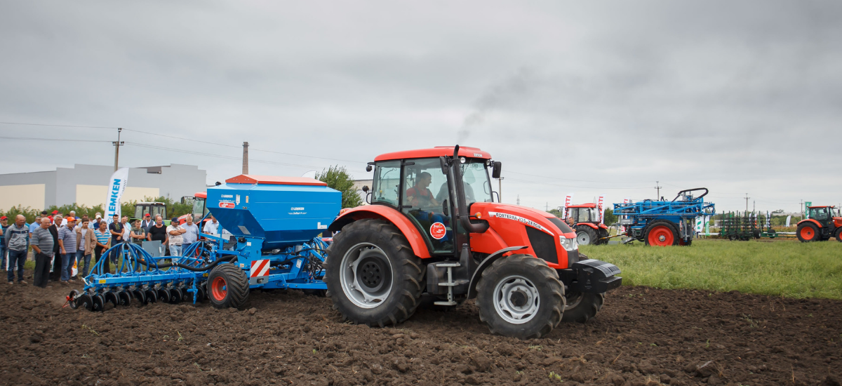 ZETOR tractors spend the summer near Kropyvnytskyi, Ukraine