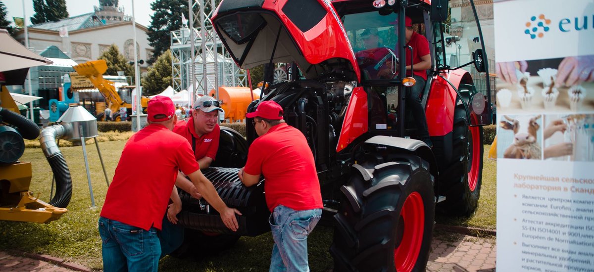 ZETOR is also popular in Ukraine