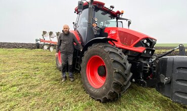 Series 6 in action on the farm